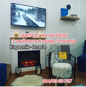 Apartman Nina Kopaonik 3 vaucera 5 nocenja
