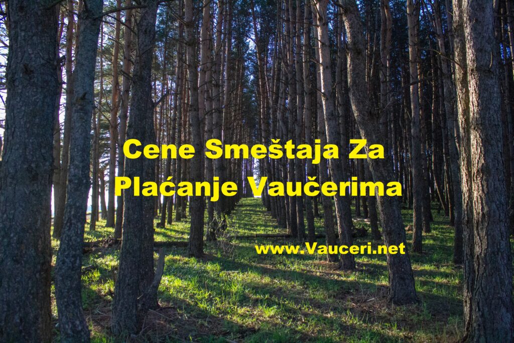 Cene smestaja za placanje vaucerima