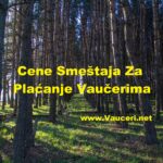 Cene smestaja za placanje vaucerima