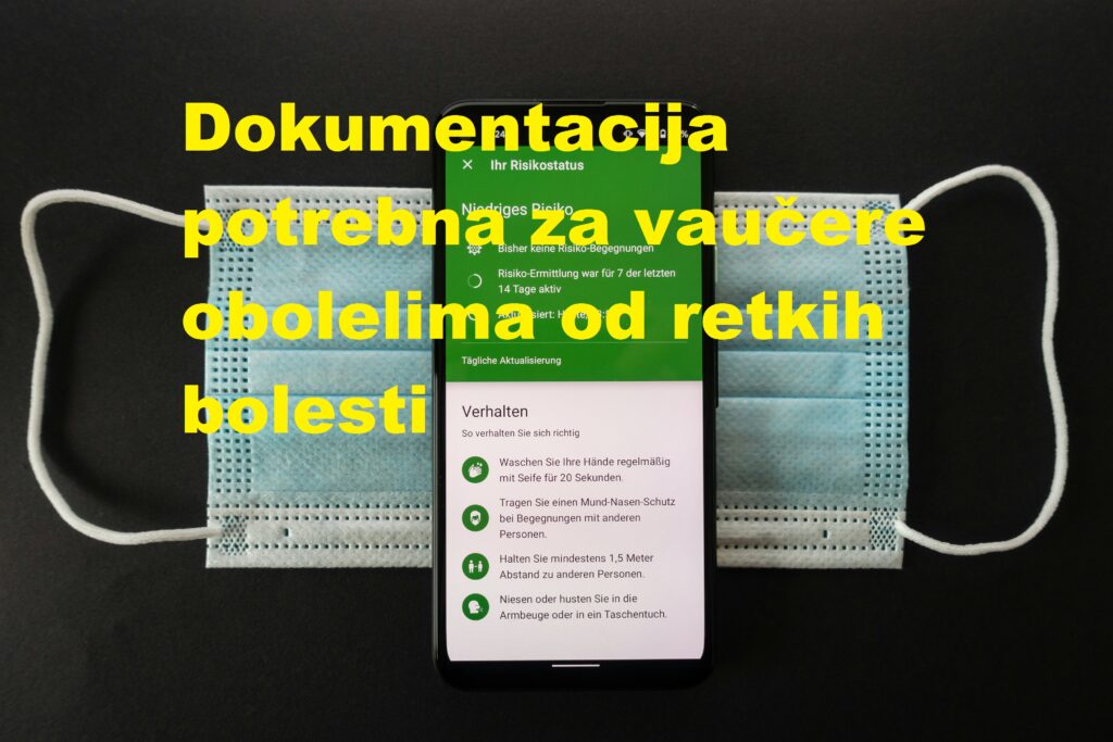 Dokumentacija potrebna za vaučere obolelima od retkih bolesti