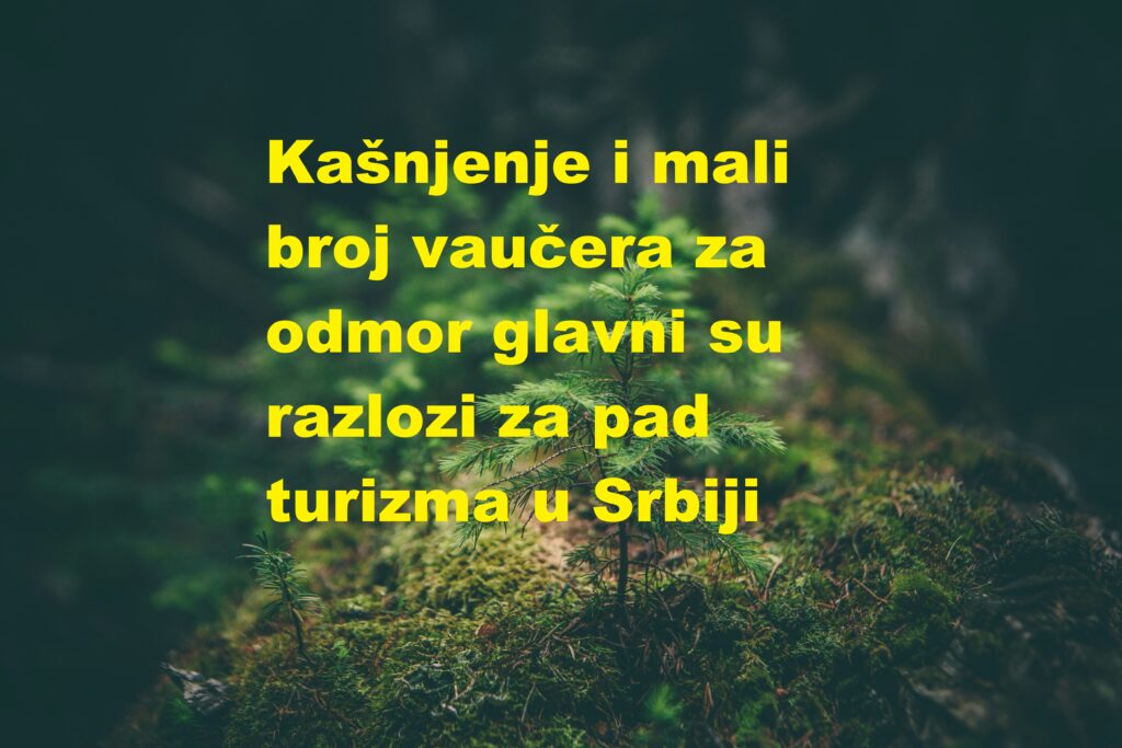 Kašnjenje i mali broj vaučera za odmor glavni su razlozi za pad turizma u Srbiji