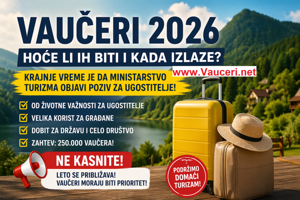 Vaučeri 2026 – hoće li biti vaučera ili država kasni sa odlukom?